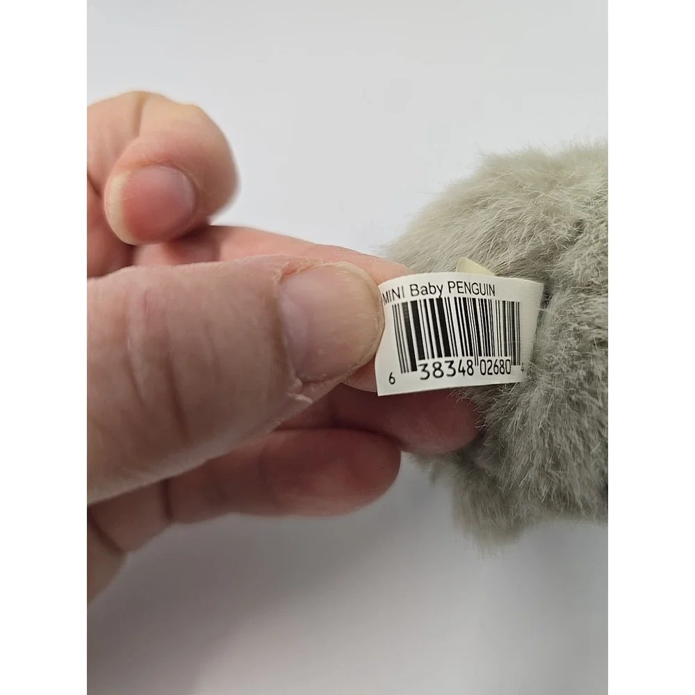 Folkmanis Emperor Penguin Mini Finger Puppet Plush 4 Inch Stuffed Animal Toy